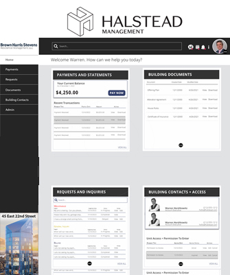 Halstead Management – Owner and Building Portal