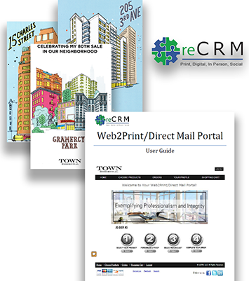 Town Residential – Print On-Demand Marketing Portal